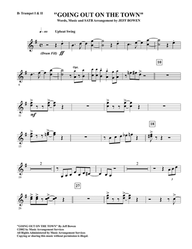 Going Out On The Town