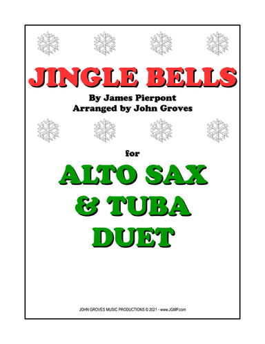 Jingle Bells - Alto Sax & Tuba Duet