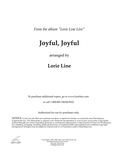 Joyful, Joyful (from PBS Special Lorie Line Live!)