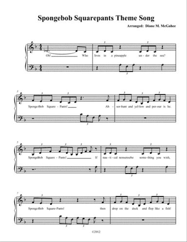 Spongebob Squarepants Theme Song