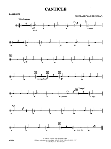 Canticle: Bass Drum