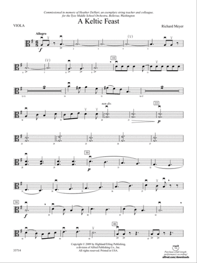 A Keltic Feast: Viola