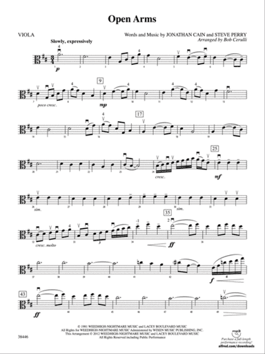 Open Arms: Viola