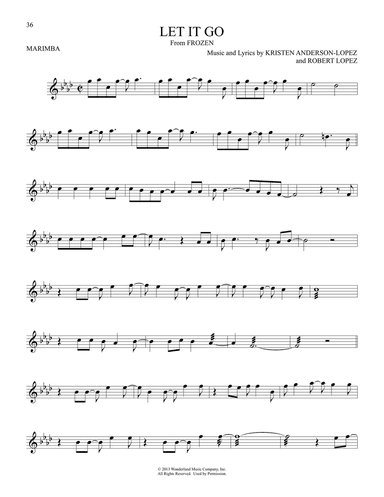 Let It Go (from Frozen)