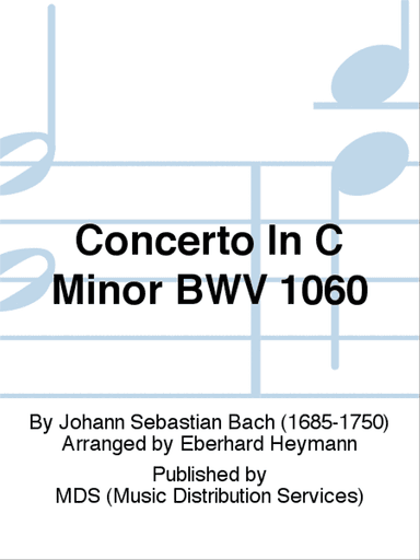 Concerto in C minor bwv 1060