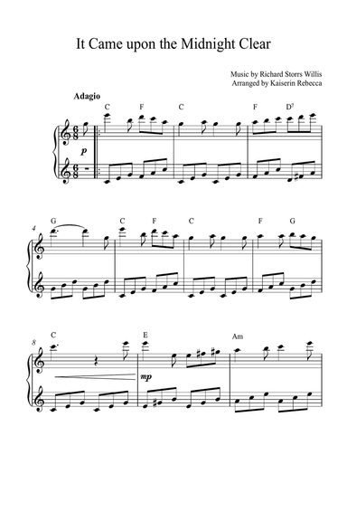It Came upon the Midnight Clear (Music box version)