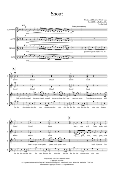 Shout (arr. Sam Burns)