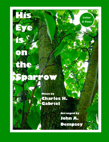 His Eye is on the Sparrow (Guitar and Piano)
