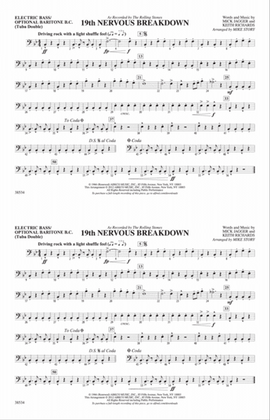 19th Nervous Breakdown: Electric Bass
