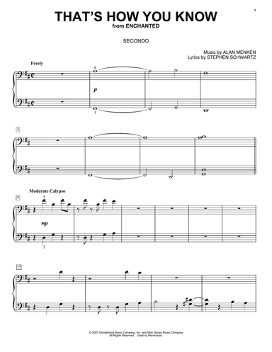 That's How You Know (from Enchanted)