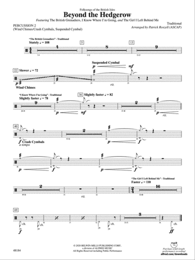Beyond the Hedgerow: 2nd Percussion
