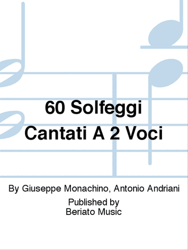 30 Solfeggi Cantati A 2 Voci