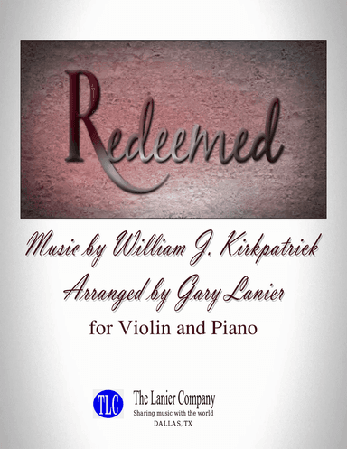 REDEEMED (for Violin and Piano with Score/Part)