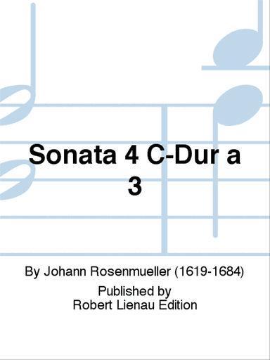 Sonata 4 C-Dur a 3