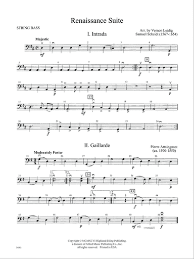 Classics for Contest: String Bass