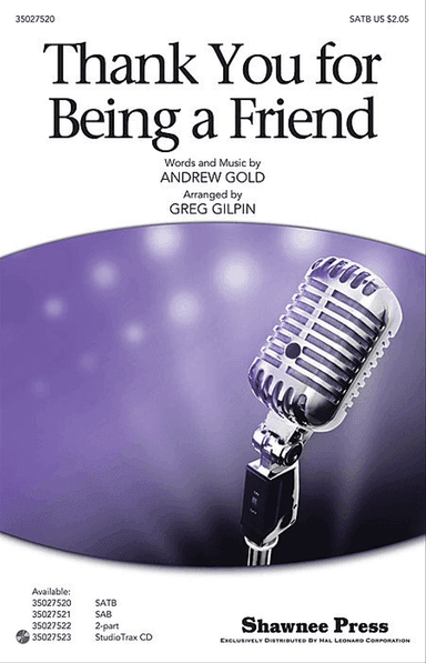 Thank You for Being a Friend