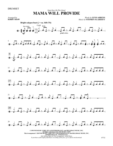Mama Will Provide: Drums