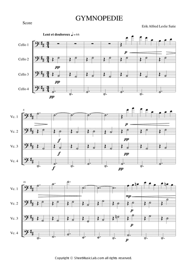Gymnopedie No.1
