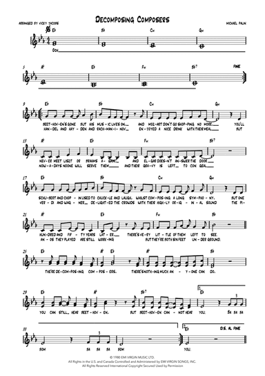 Decomposing Composers