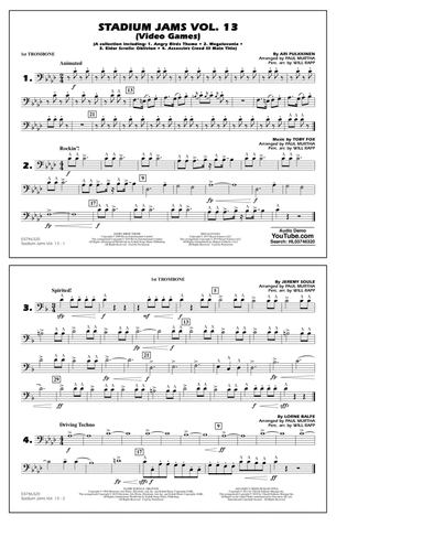 Stadium Jams Volume 13 (Video Games) - 1st Trombone