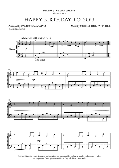 Happy Birthday To You