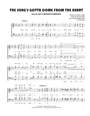 The Song's Gotta Come From The Heart