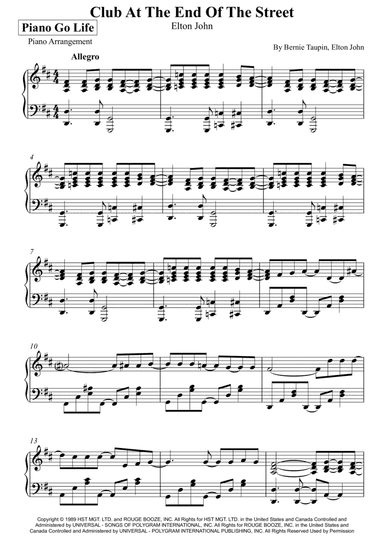 Club At The End Of The Street