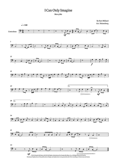 I Can Only Imagine
