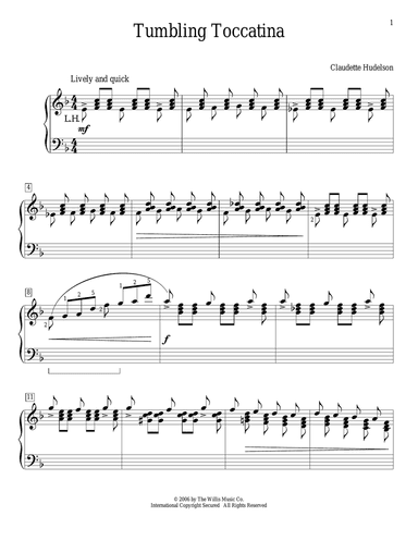 Tumbling Toccatina
