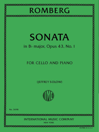 Sonata In B Flat Major, Op. 43, No. 1