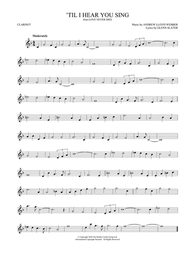 'Til I Hear You Sing (from Love Never Dies)