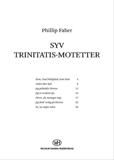 Syv Trinitatis-Motetter
