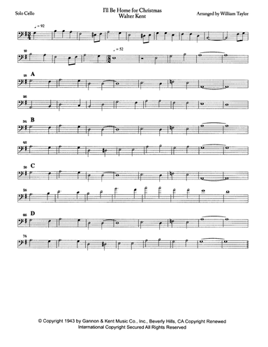 I'll Be Home For Christmas