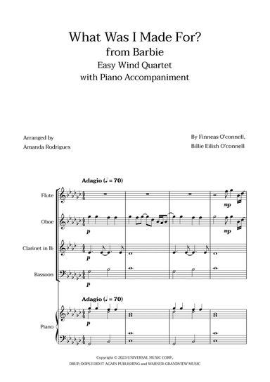 What Was I Made For?