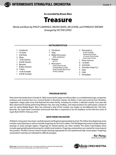 Treasure: Score