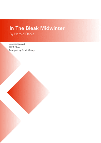 In The Bleak Midwinter - A Cappella
