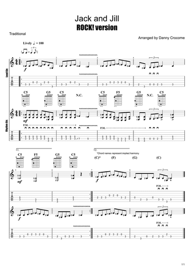 Jack and Jill (ROCK! version)