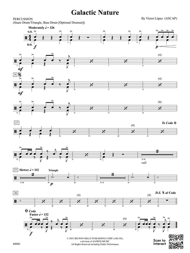 Galactic Nature: 1st Percussion