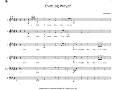 Evening Prayer