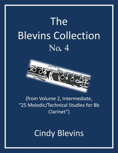 Clarinet Study, Intermediate, No. 4