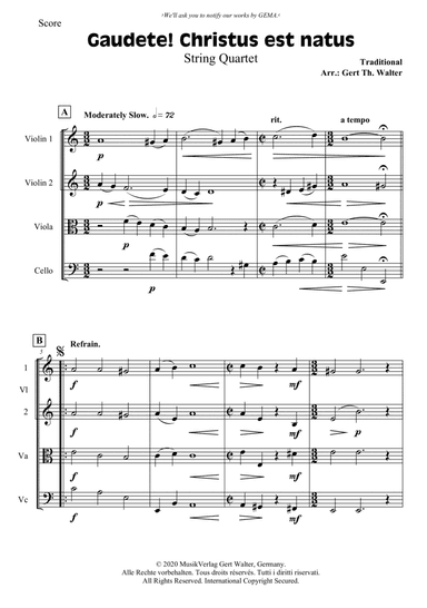 Gaudete! Christus Est Natus