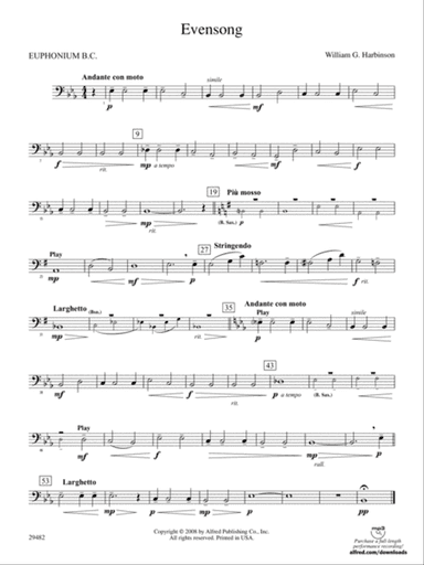 Evensong: Baritone B.C.