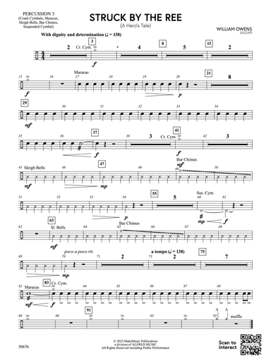 Struck by the Ree: 3rd Percussion