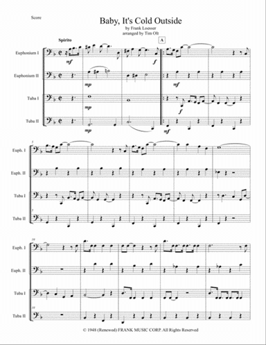 Baby, It's Cold Outside