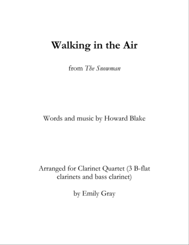 Walking In The Air