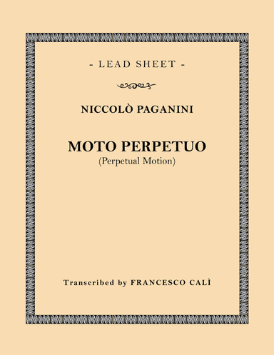 Moto Perpetuo (Perpetual Motion)