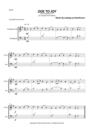 Ode To Joy