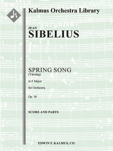 Spring Song, Op. 16 (Vaersaeng)
