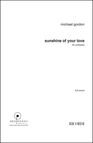 Sunshine of Your Love