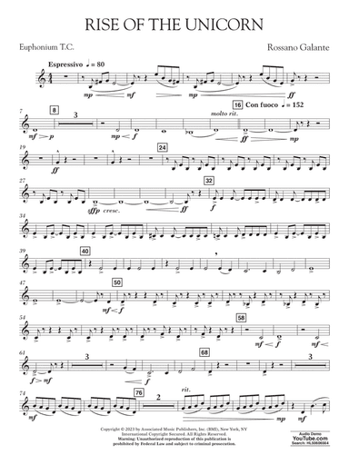Rise of the Unicorn - Baritone T.C.